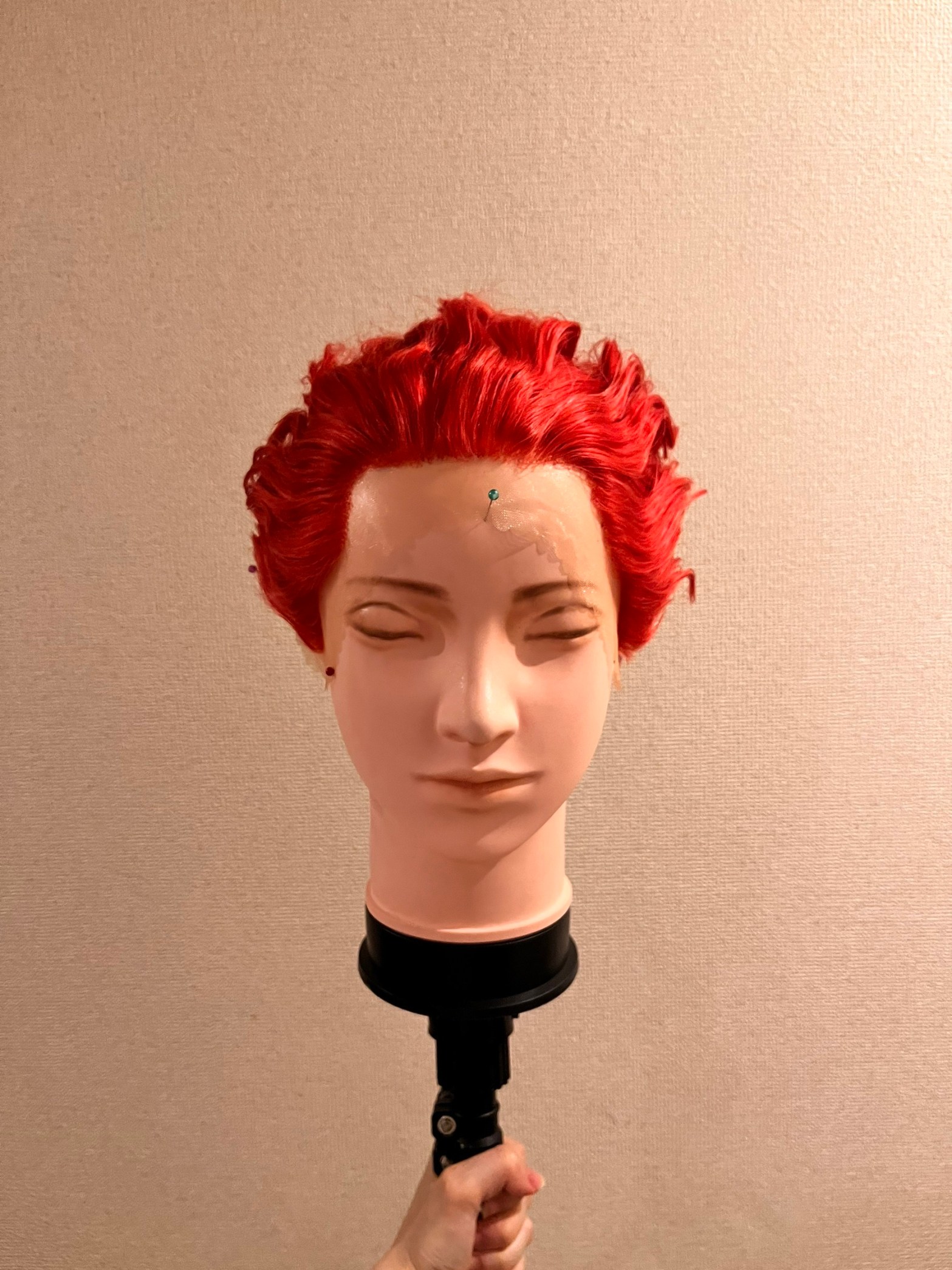 ヒソカ正面ウィッグ